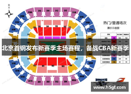 北京首钢发布新赛季主场赛程，备战CBA新赛季